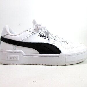 NEW PUMA Big Kids CA Pro Classic Sneaker 4.5 White Leather with Black NIB
